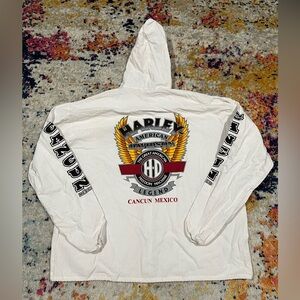 Vintage Harley Davidson Hoodie 2XL